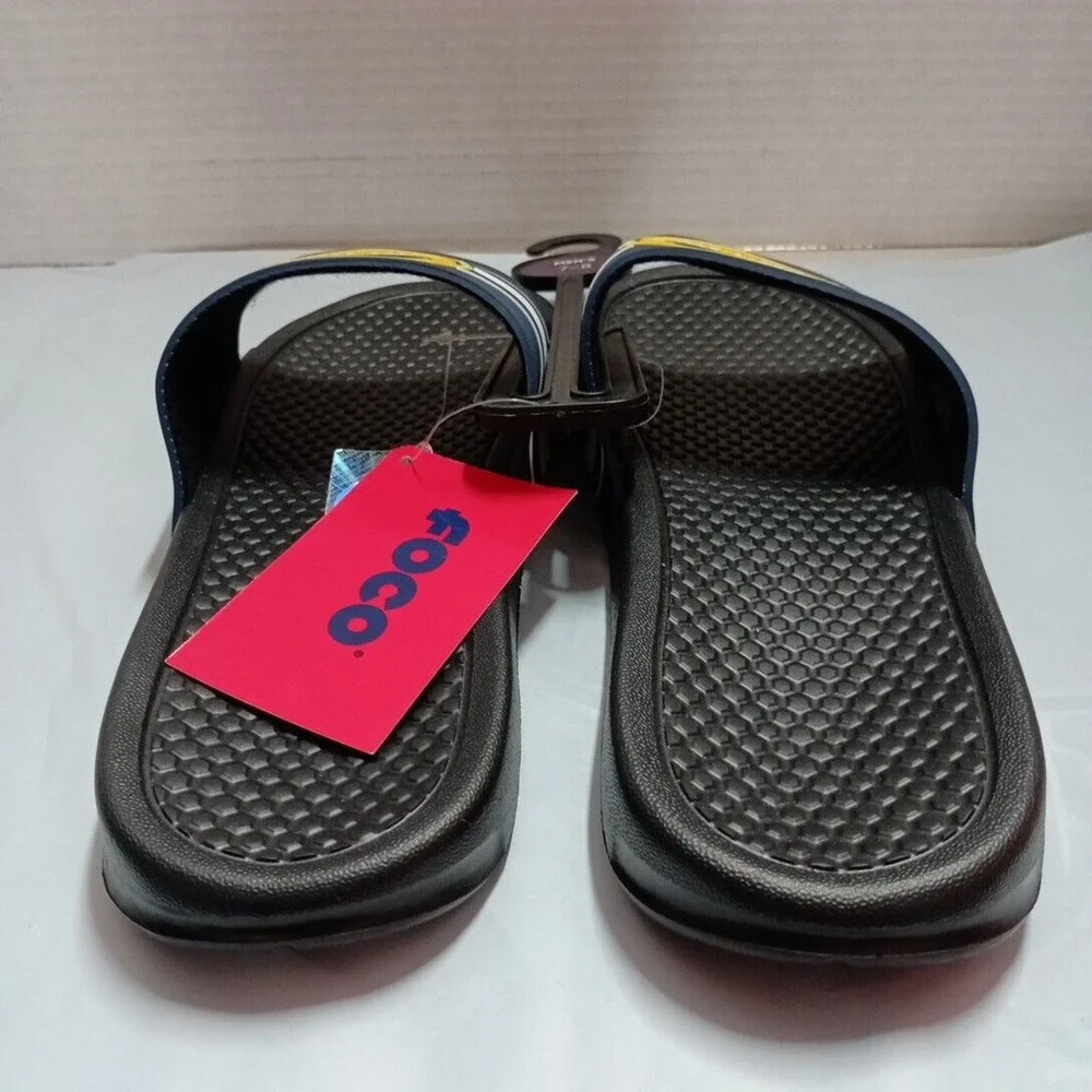 West‎ Virginia Mountaineers Slides Sandals Men’s US S 7-8